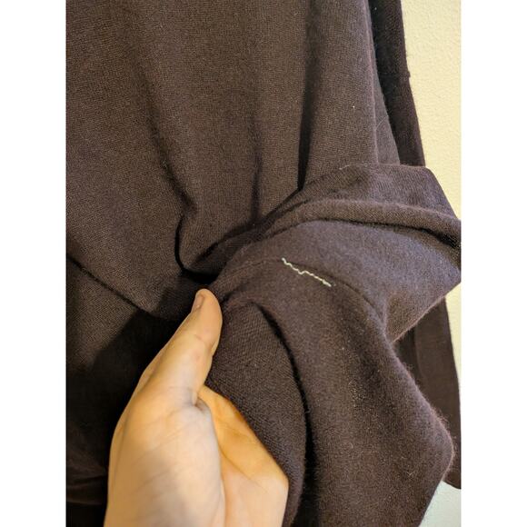 Vince. Dark purple knit sweater size small - Picture 5 of 7